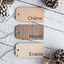 Charger l&#39;image dans la galerie, ÉTIQUETTE CADEAU GRAVÉE PERSONNALISABLE.