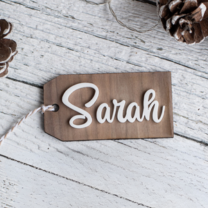 WOODEN LABELS - PERSONALIZED.