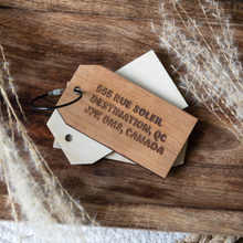 Charger l&#39;image dans la galerie, ÉTIQUETTE CADEAU GRAVÉE PERSONNALISABLE.