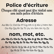 Charger l&#39;image dans la galerie, ÉTIQUETTE CADEAU GRAVÉE PERSONNALISABLE.