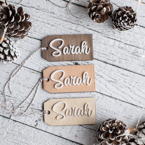 WOODEN LABELS - PERSONALIZED.